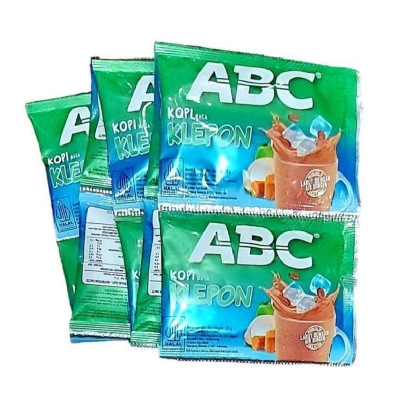 

Kopi ABC Klepon Renceng Isi 10 sachet