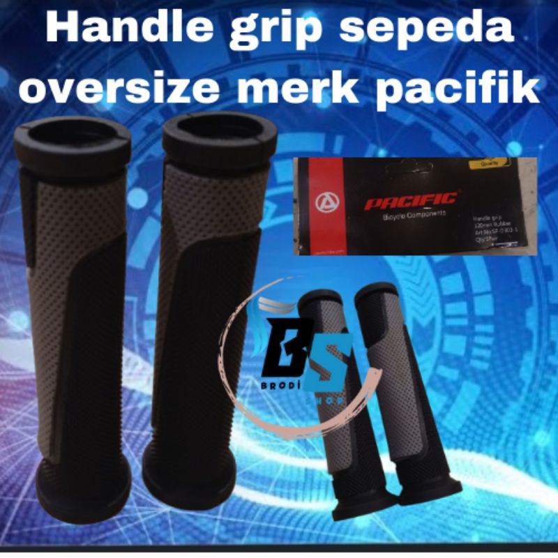 handrgip karet stang sepeda gunung bmx lipat merek pacifik