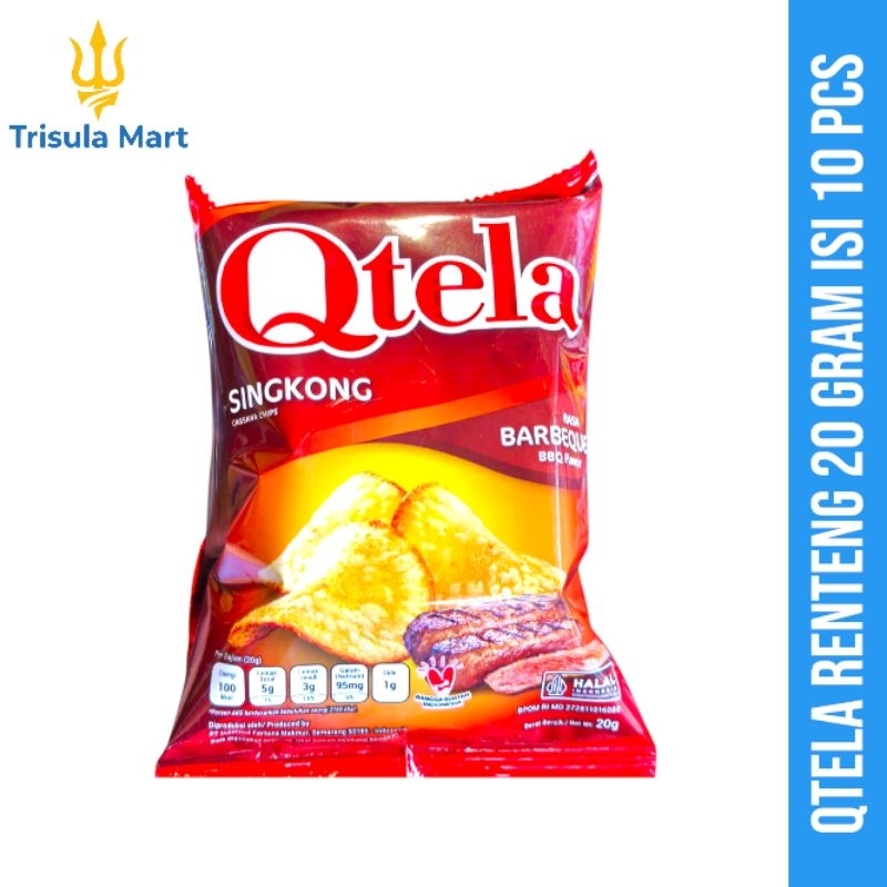 

Qtela Renteng 20 Gram Isi 10 Pcs