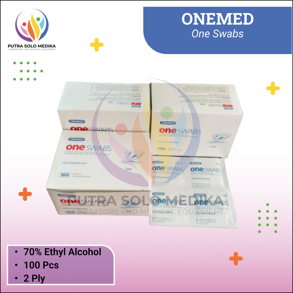 Alkohol Swab Onemed / Sensi Alkohol Swab / Tisu Alkohol 70%