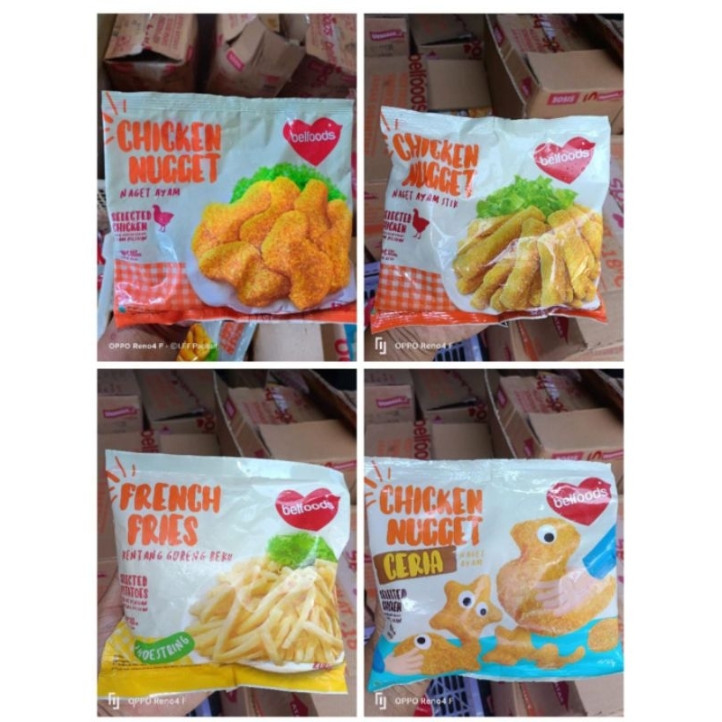 

Chicken Nugget Ayam Kemasan Ekonomis Berbagai Merek Kemasan 120 dan 250 gr