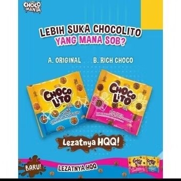 

CHOCOLITO// Snack Cemilan Anak 1 Renceng isi 10 Pcs