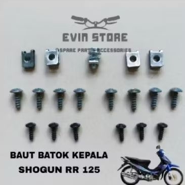 baut batok kepala Shogun RR 125 - baud batok kepala shogun 125