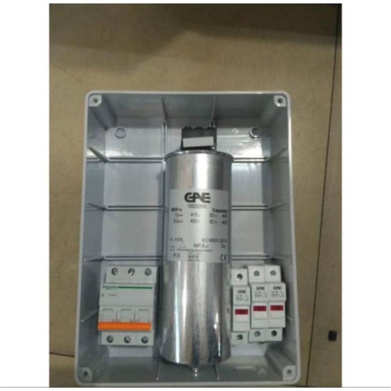 GAE Kapasitor 5Kvar 415V 3phase dalam box terakit