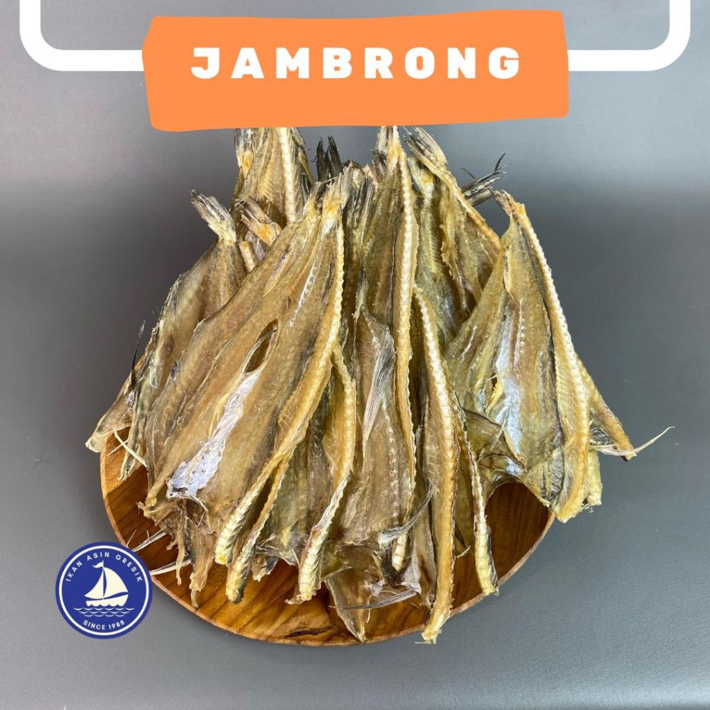 

Ikan Asin Gresik Jambrong Krispi Tawar Kemasan 500gram