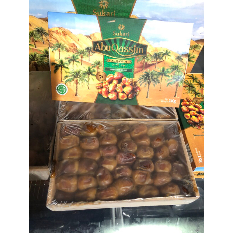 

Kurma Sukari Abuqassim Berat 1kg /pack