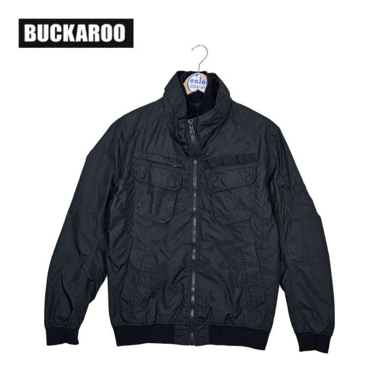 casual kasual outdoor motor pria BUCKAROO jacket second preloved cowok