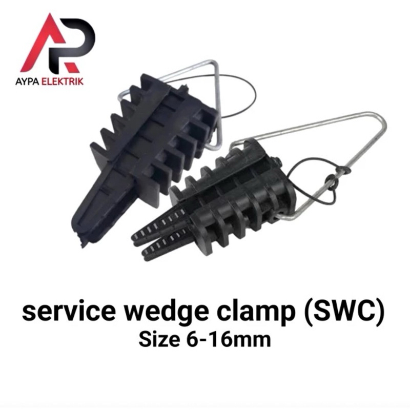 Klem Tarikan Kabel PLN Service Wedge Clamp / SWC