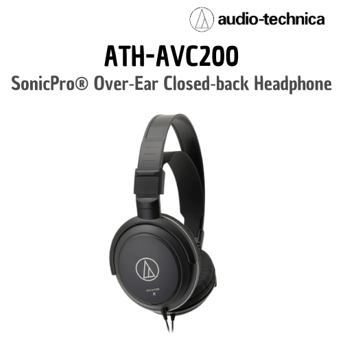 Audio-technica ATH-AVC200 Closed-back dynamic headphones