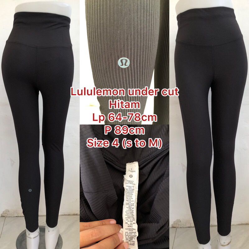 celana leging olahraga lululemon preloved