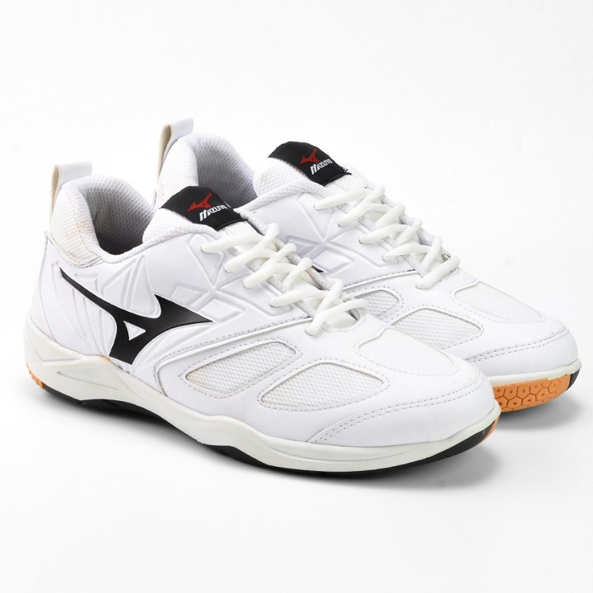 Terbaru Sepatu Volly Mizuno Pria Wanita Putih Sepatu Mizuno Wlz 7 Mid Sepatu Volly Dan Badminton