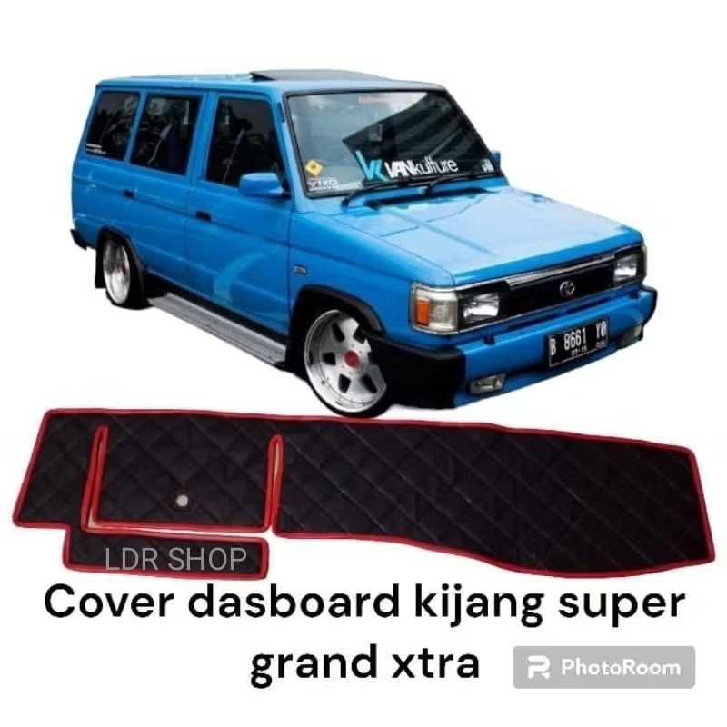 Alas Dashboard Mobil Kijang Super dan Grand Extra Model Sedan Pelindung Dasbor Anti Gores