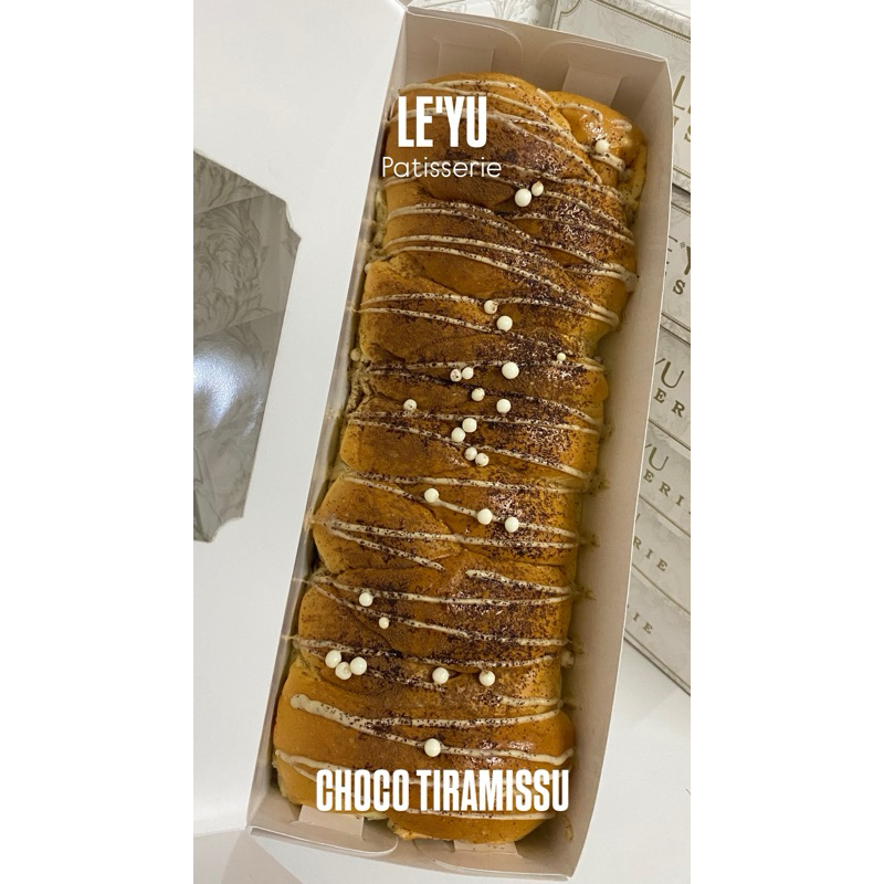 

LE'YU Bread Choco Tiramissu (Roti Jepang)