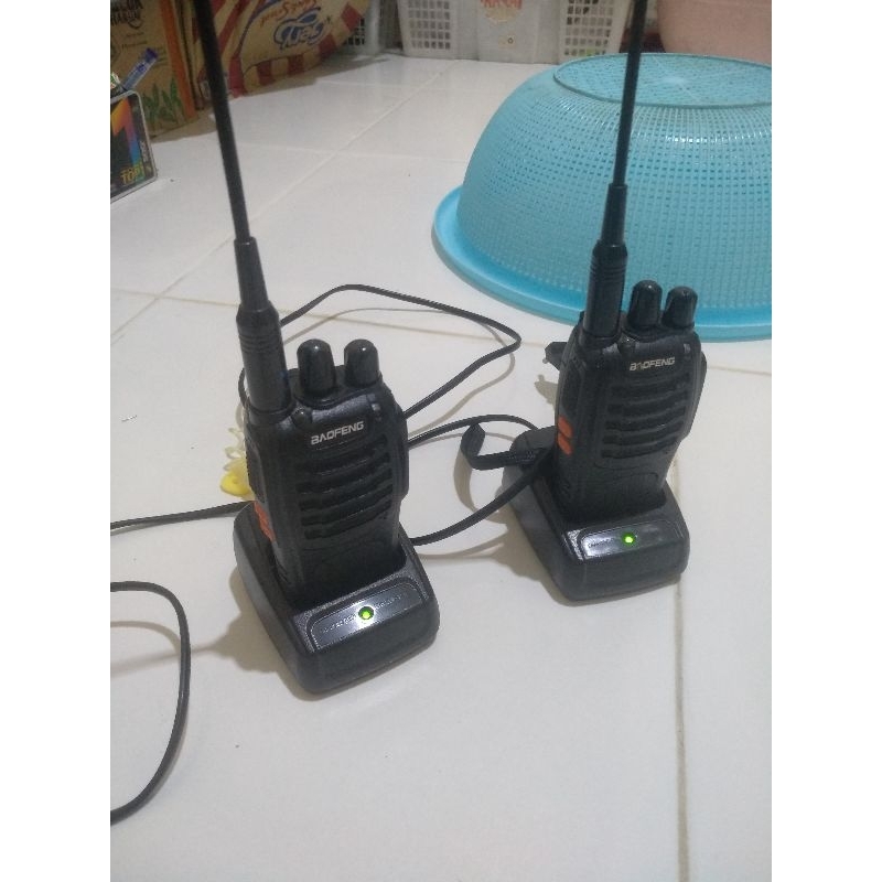 HT BOFENG+CAS DAN ANTENA JARAK 5KM
