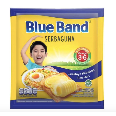 

blue band serbaguna/blue band sachet 200 gr -1 pcs