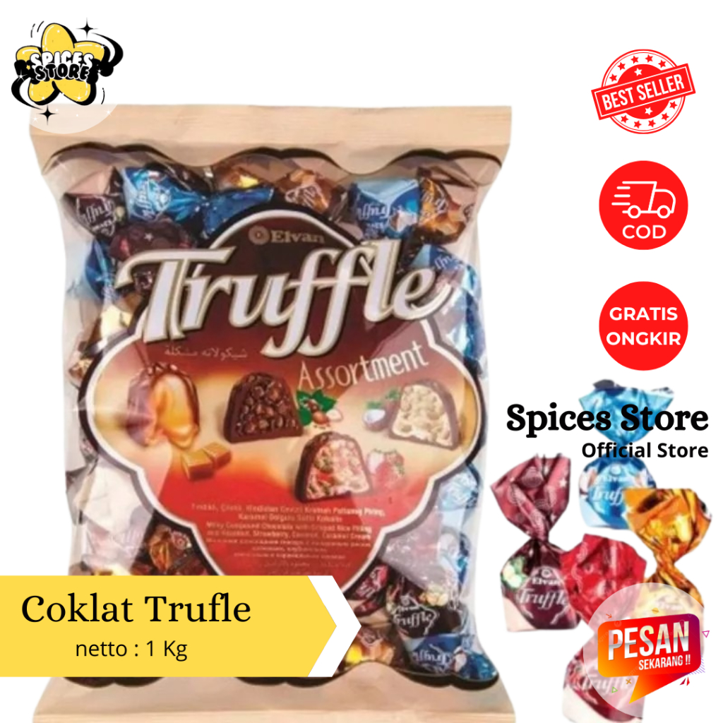 

CEMILAN COKLAT TRUFLE 1 KG OLEH OLEH HAJI DAN UMROH MIX MURAH - SPICES STORE