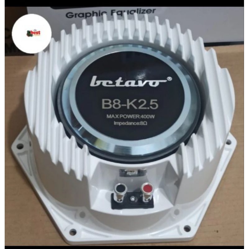 Speaker 8inch 8 inch Betavo B8-K2.5