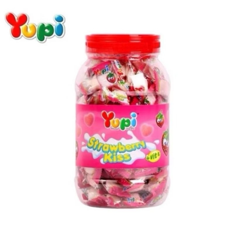 

Permen Yupi Toples 300gr Isi 125 Butir - Yupi Permen Toples 300gr