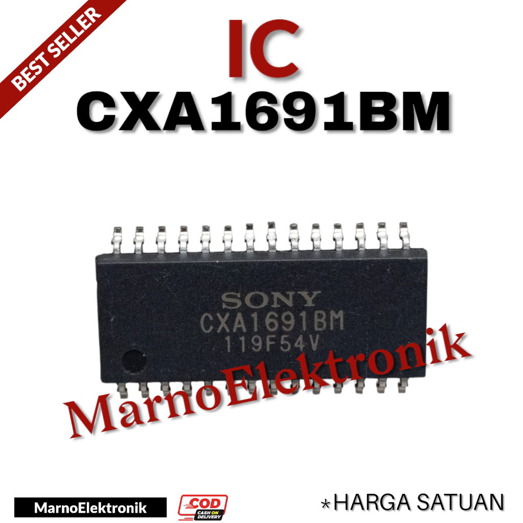 IC CXA1691BM CXA1691 CXA 1691BM 1691 CXA-1691BM SMD ASLI ORIGINAL ORI