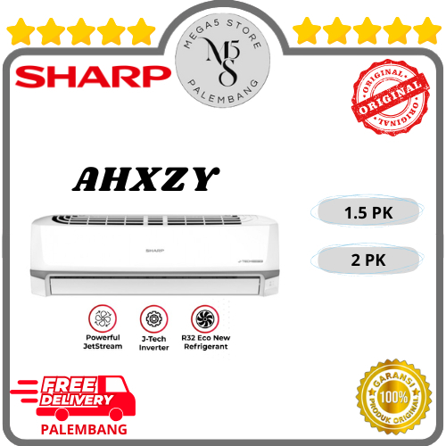 AC Sharp Inverter AHX13ZY / AHX18ZY 1.5PK /2PK AC Sharp Inverter Garuda Series J-Inverter
