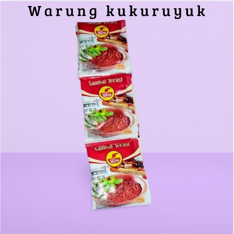 

sambel uleg terasi renceng