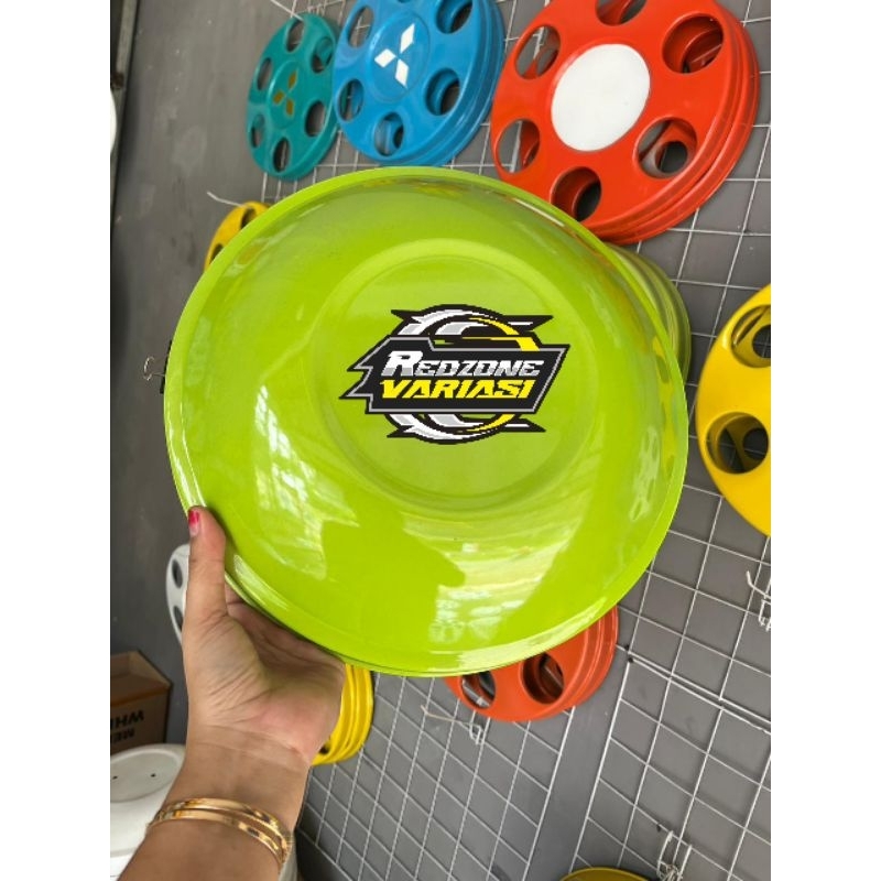 (1Biji) Wildop model Cepuk Kupluk Bahan Plat Besi untuk roda ban bagian depan canter truk dan lainny