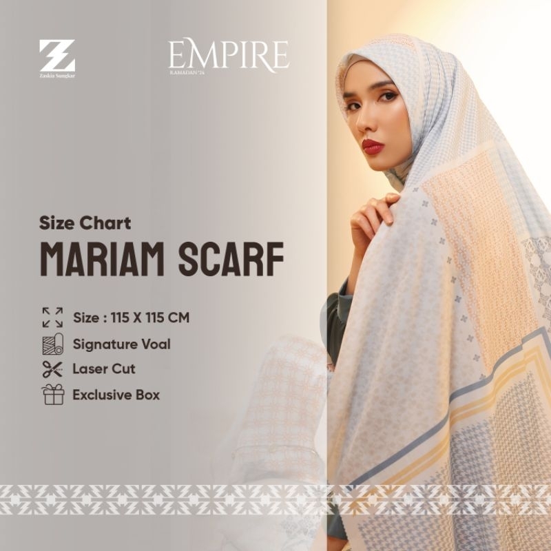 ZASKIA SUNGKAR MARIAM SCARF