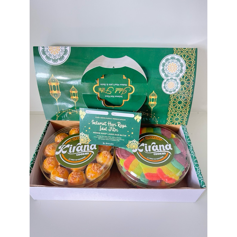 

hampers idul fitri isi 2 toples 250gr