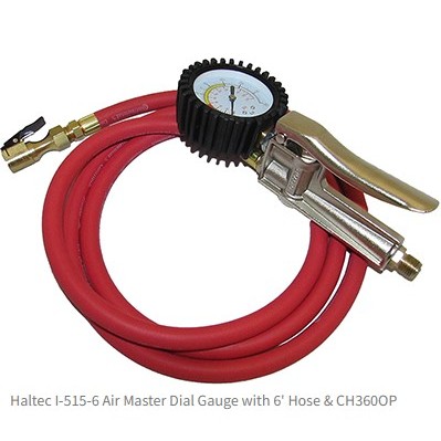 Haltec I-515-6 Dial Gauge Inflator - Pengisian Angin