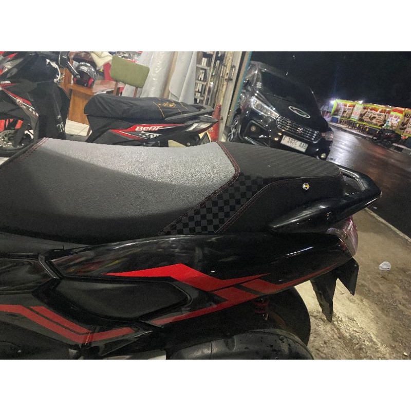 Jok Motor Empuk Nyoii² Bahan MBtech Camaro Mix Catur Nmax Old / Nmax New / Nmax Turbo Fullset Jok Mo