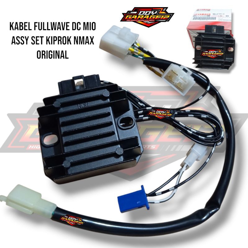 Kabel Fullwave DC Yamaha Mio Assy Set Kiprok Nmax,Mio Smile Sporty Mio Soul Paket Kabel Fullwave+Kip