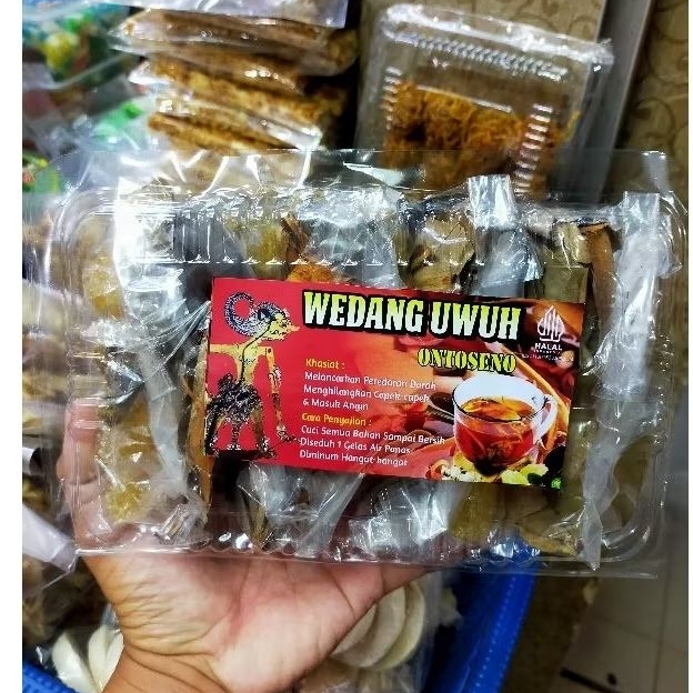 

Wedang uwuh premium - wedang uwuh ontoseno - dijamin nikmat - dengan jahe emprit basah - gula batu asli - cocok untuk oleh-oleh khas Jogja