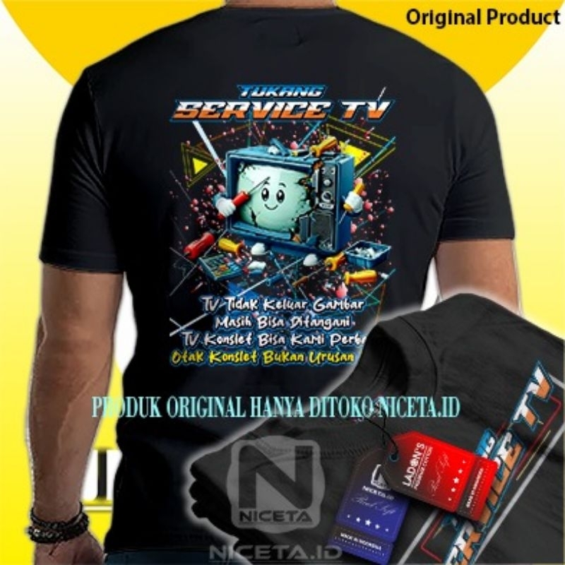 KAOS TUKANG SERVIS TV TIDAK KELUAR GAMBAR MASIH BISA DITANGANI KONSLET MASIH BISA DIPERBAIKI OTAK KO