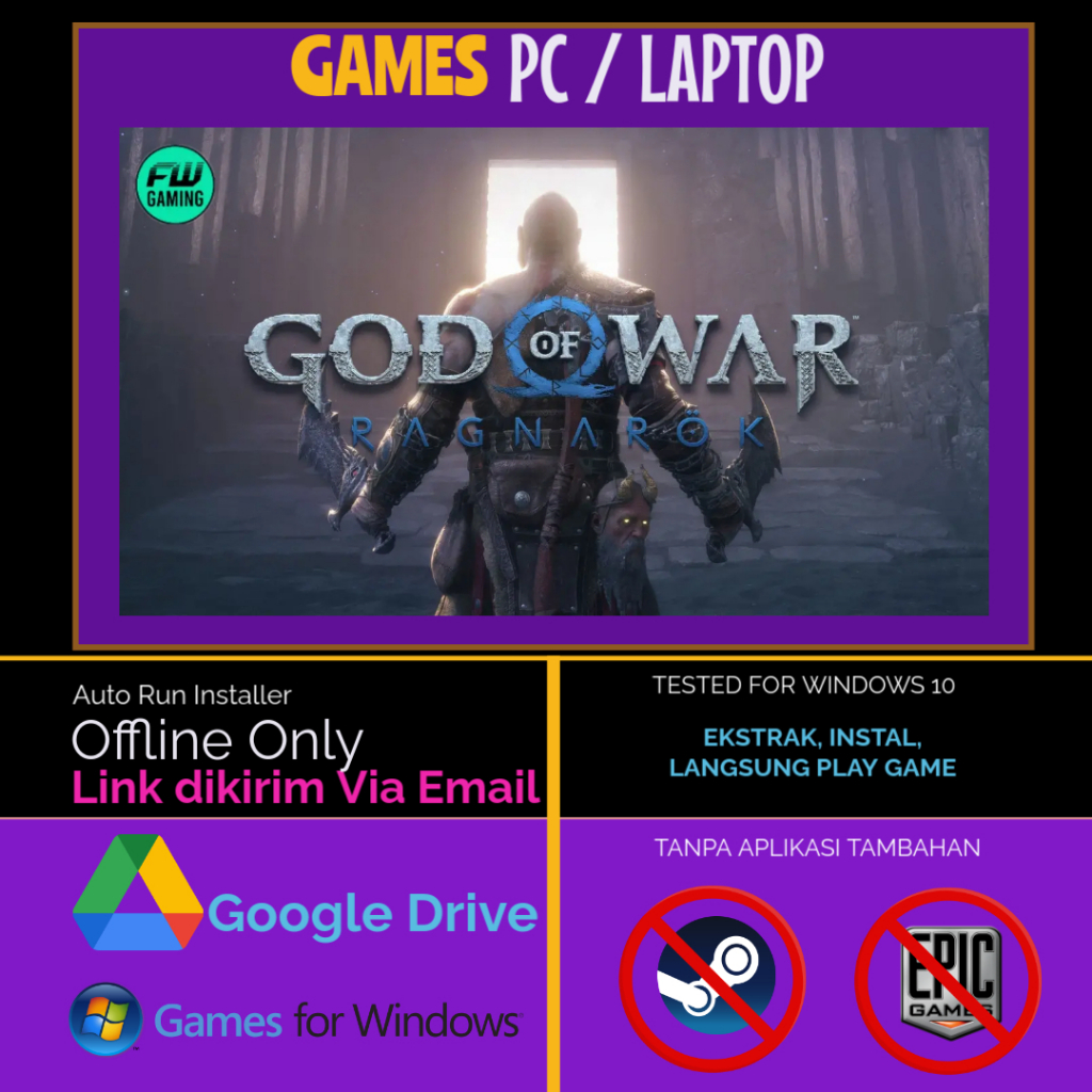 God of War Ragnarok Deluxe Edition PC Games Offline Only