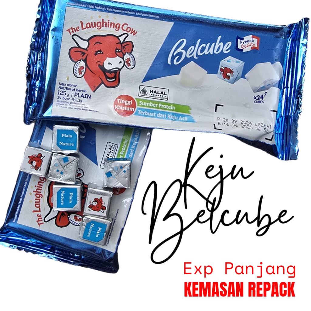 

BELCUBE Eceran Keju MPASI 24pcs/ 125gr BB Booster