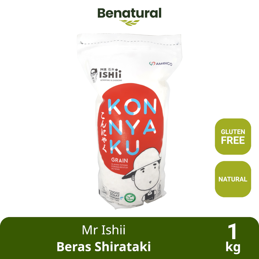 

Beras Shirataki 1kg / Konnyaku Grain Mr Ishii