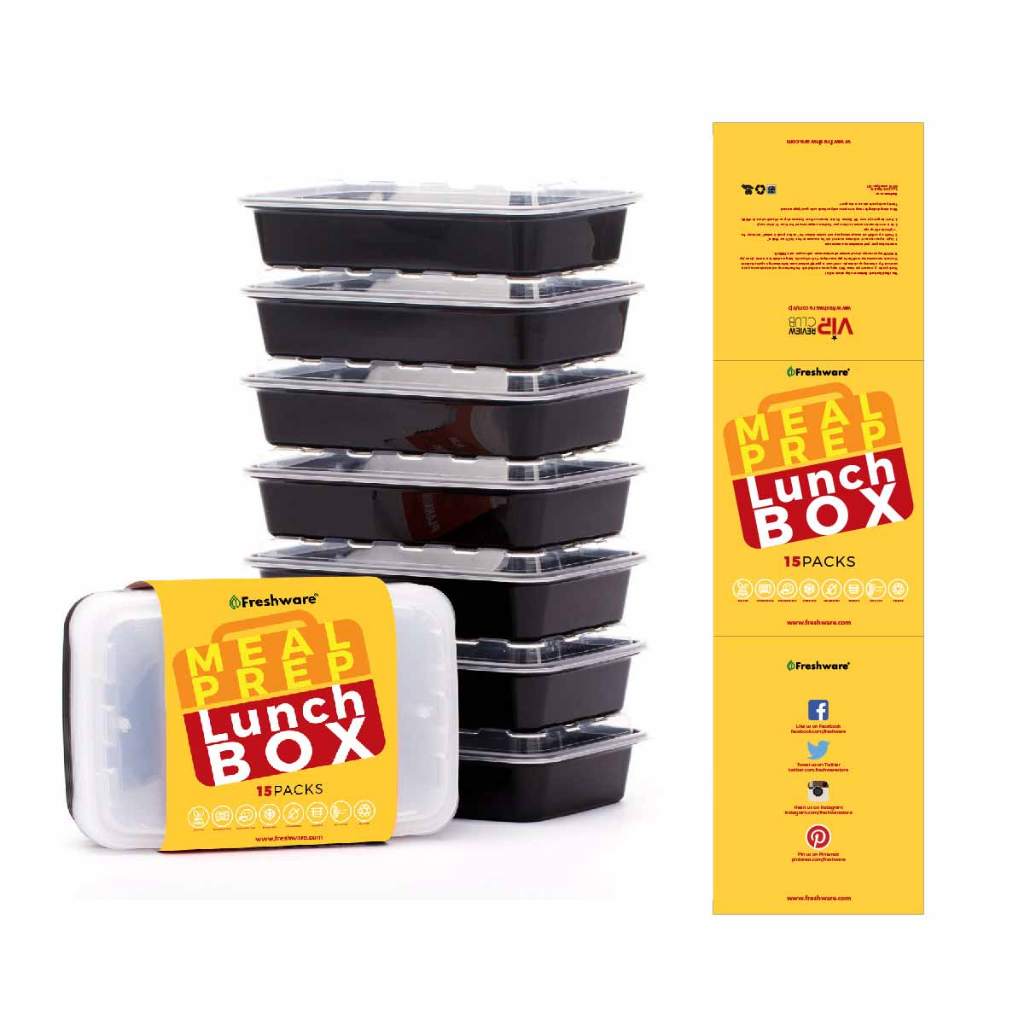 Label box bento makanan untuk acara ulang tahun promo makanan