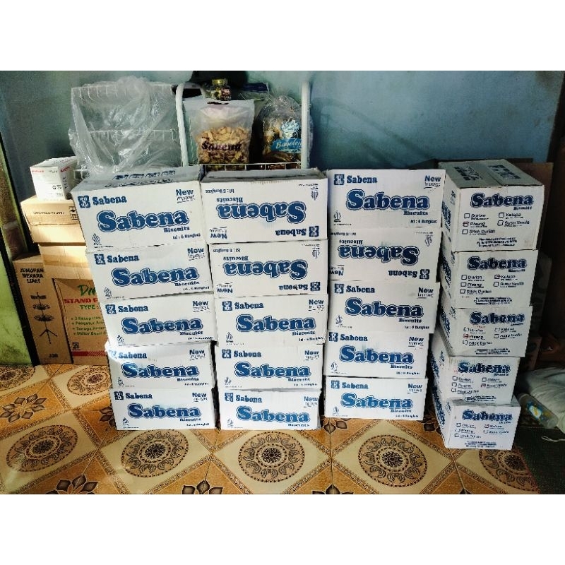 

SABENA BISKUIT KARTON RASA CAMPUR MIX ISI 6 PC