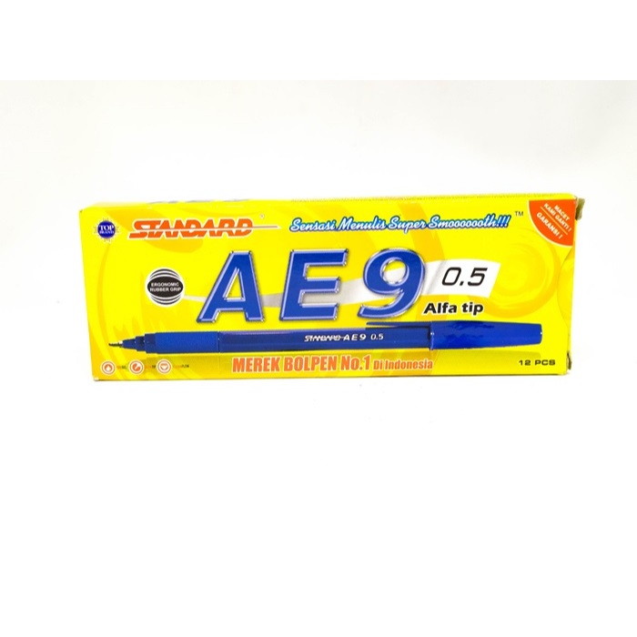 

(1PAK ISI 12PCS)STANDARD AE9 BIRU