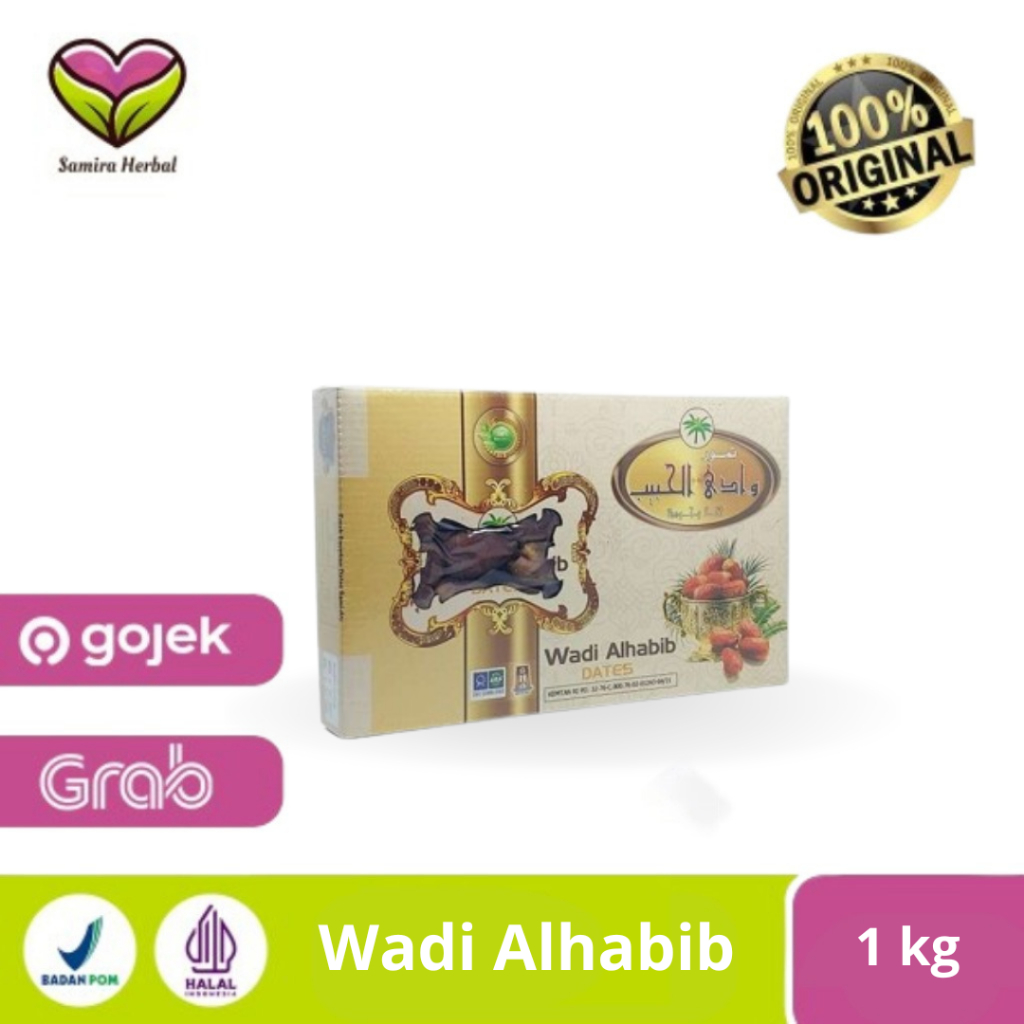 Kurma Mesir Premium Wadi Al Habib Dates 1Kg