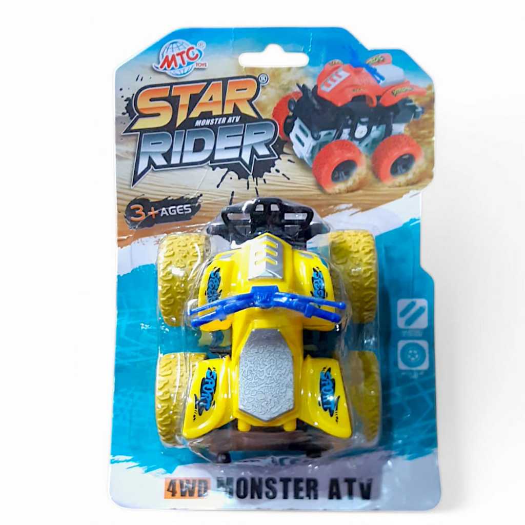 MAINAN MOBIL ATV 4 WD MONSTER TRUK / MAINAN Monster ATV SR005 / MAINAN MONSTER MOTOR ATV
