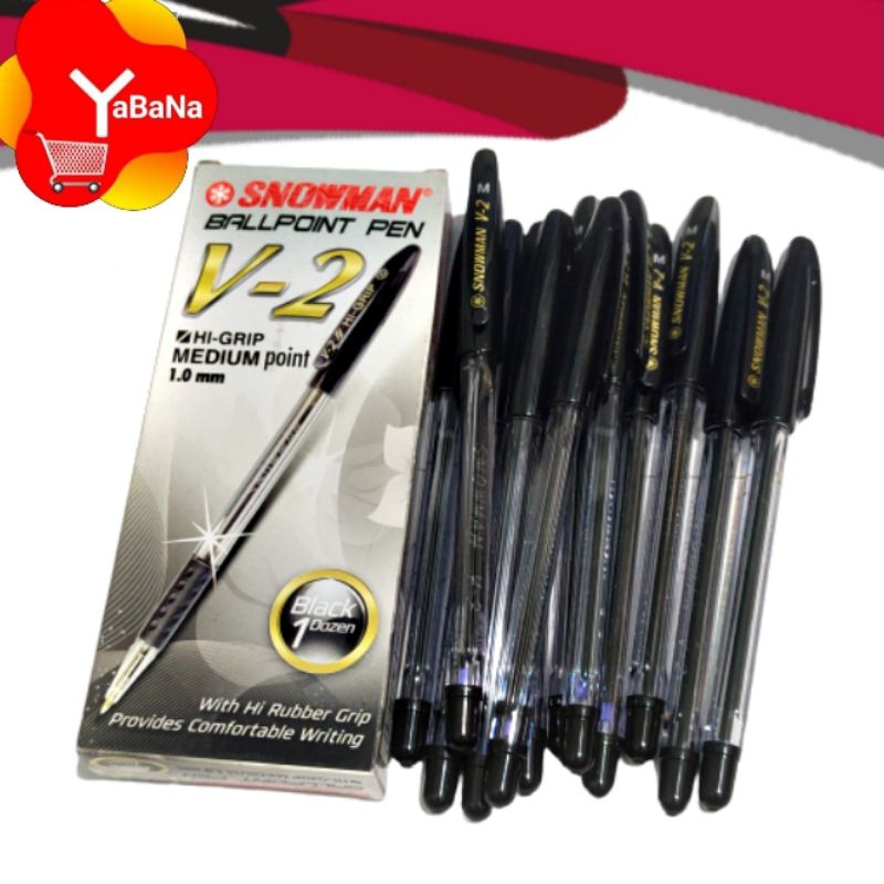 

Pen Pulpen Snowman V2 Medium Point 1,0mm 12pcs