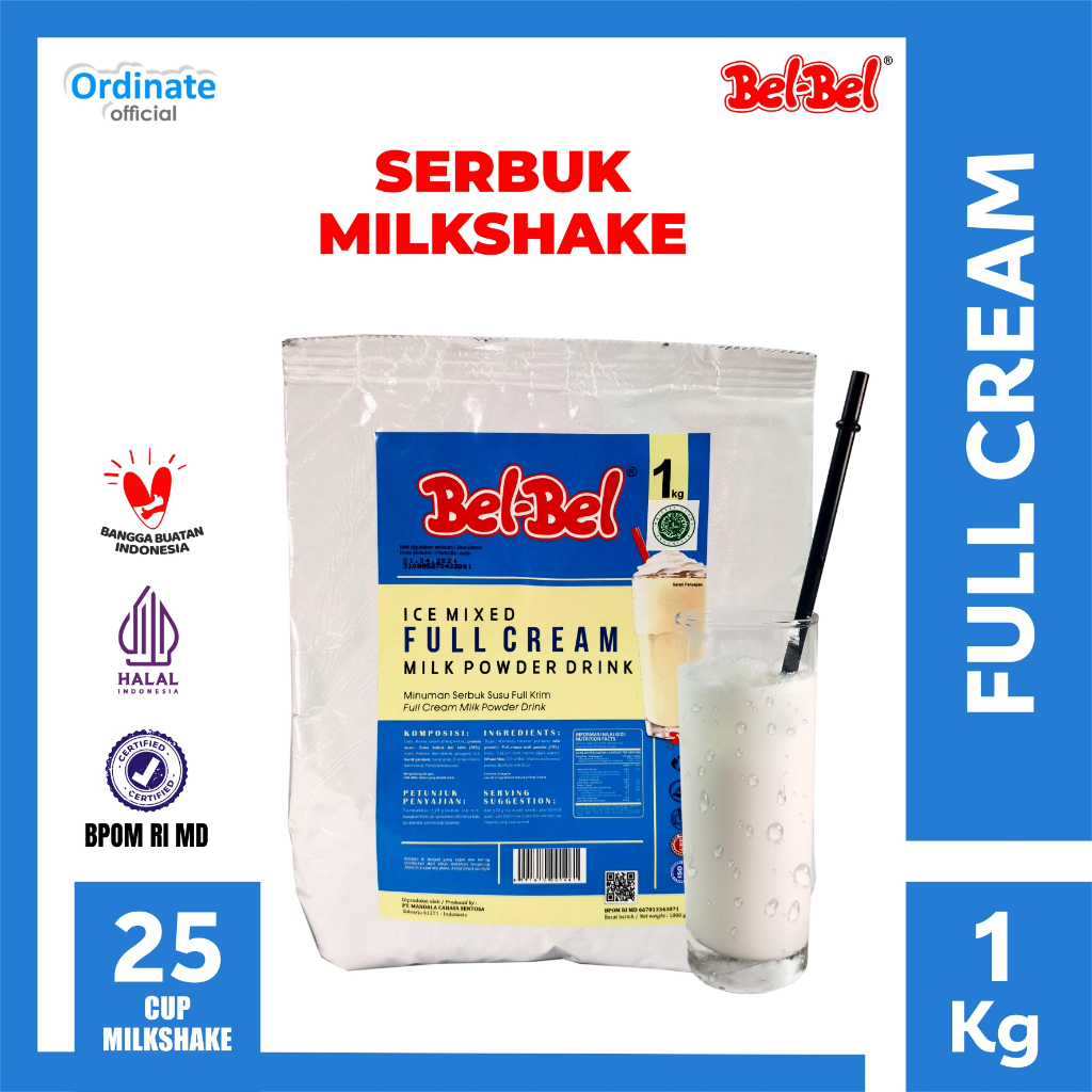 

Bubuk Minuman Rasa Full Cream 1 Kg - Belbel