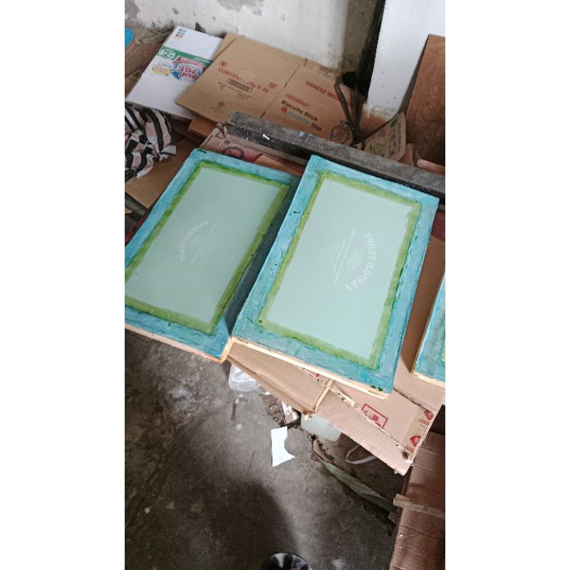 

skren utk sablon plastik kertas basis minyak ukuran 30*40