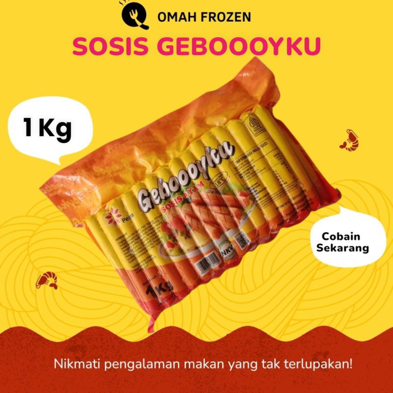 

Sosis Ayam geboooyku 1kg