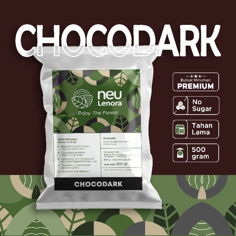 

Neulenora Bubuk Minuman Plain CHOCODARK 500gram