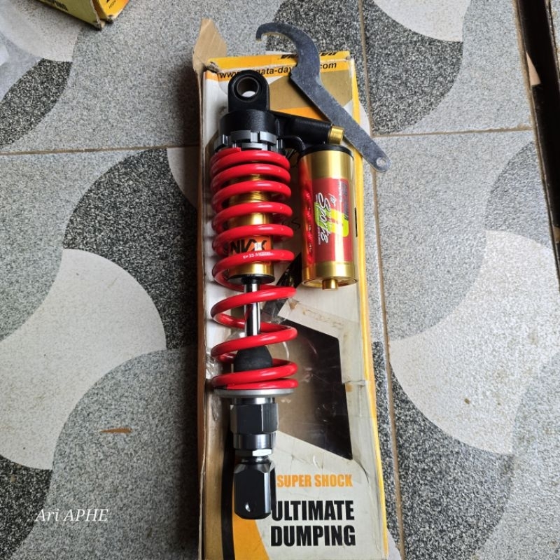 shock tabung DAYTONA NVX TANK 320mm matic mio vario beat D-SUS-NVX-A0047 PROMO