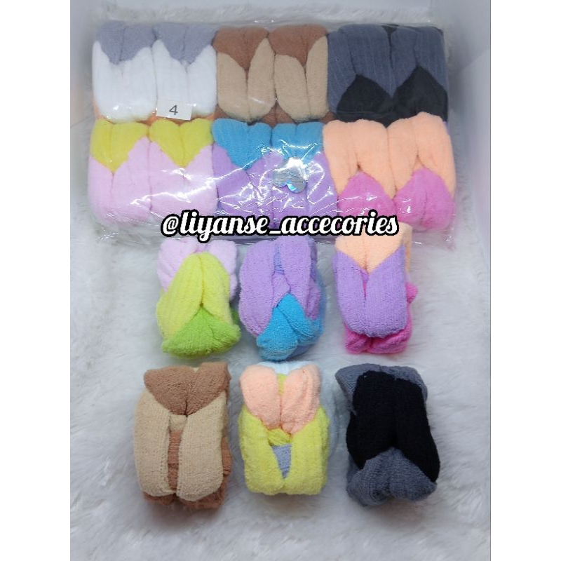 Kuncir Rambut Lilit 4 / Ikat Rambut Lilit 4 / Kuncir Rambut Lilit / Kuncir Rambut Kepang / Ikat Ramb