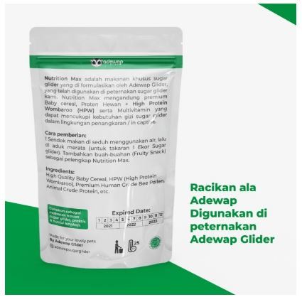 ADEWAP GLIDER Paket 3 PCS Nutrition Max - Pisang