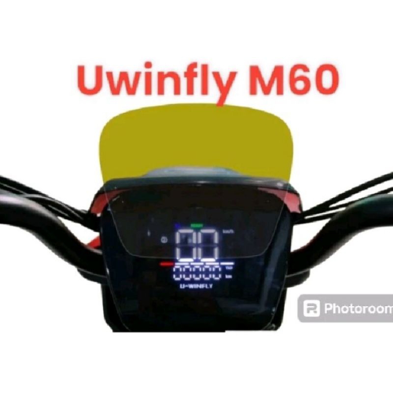 anti gores speedometer motor listrik uwinfly M60 ORIGINAL MAXDECAL - Anti gores speedometer motor li